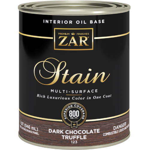 UGL Zar stain Dark Chocolate Truffle Quart  