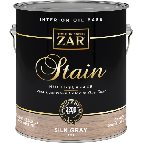UGL Zar stain Silk Gray Gallon 