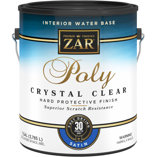 UGL Zar Crystal Clear Poly Satin Gallon  