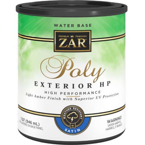 UGL Zar High Performance Exterior Poly Satin Quart 