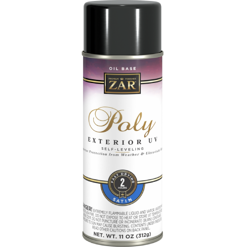 UGL Zar UV Exterior Poly Satin 11oz Spray  
