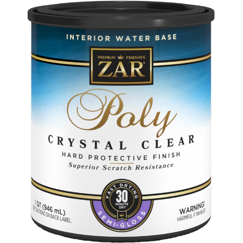 UGL Zar Crystal Clear Poly Semi-Gloss Quart 