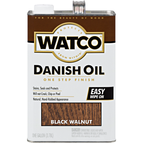 Watco  Danish Oil Black Walnut Gallon 
