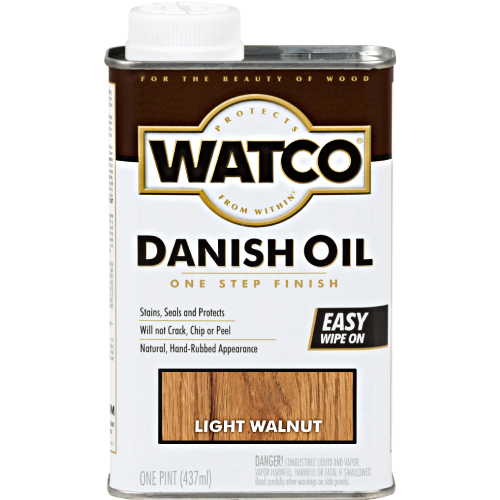 Watco Danish Oil Light Walnut Pint 