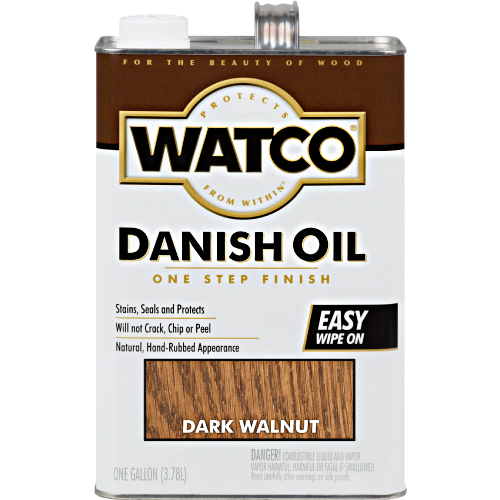 Watco Danish Oil Dark Walnut Gallon 