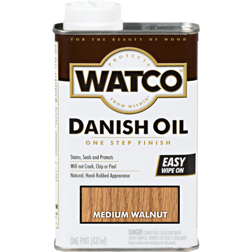 Watco Danish Oil Medium Walnut Pint 