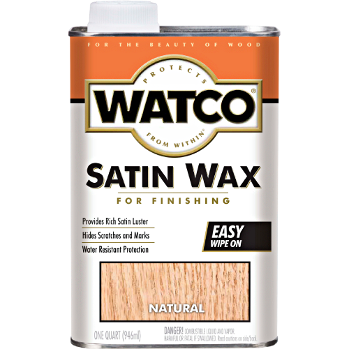 Watco Wax Natural Satin Quart 