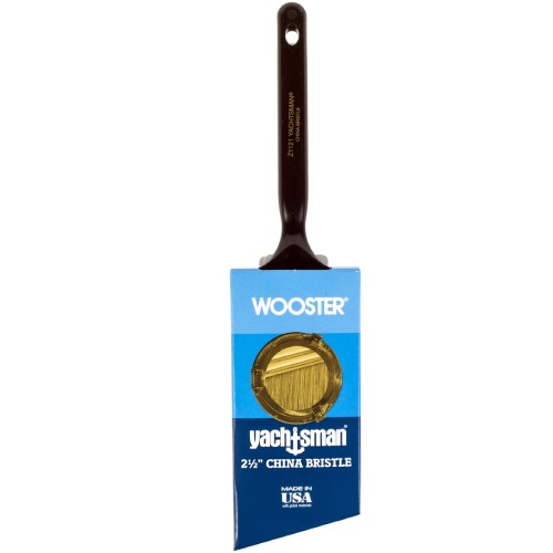 Wooster Yachtsman White China Angle Sash Brush 2-1/2" 