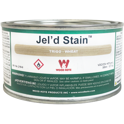 Wood-Kote 2199 Jel'D Wood Stain Wheat 12oz 