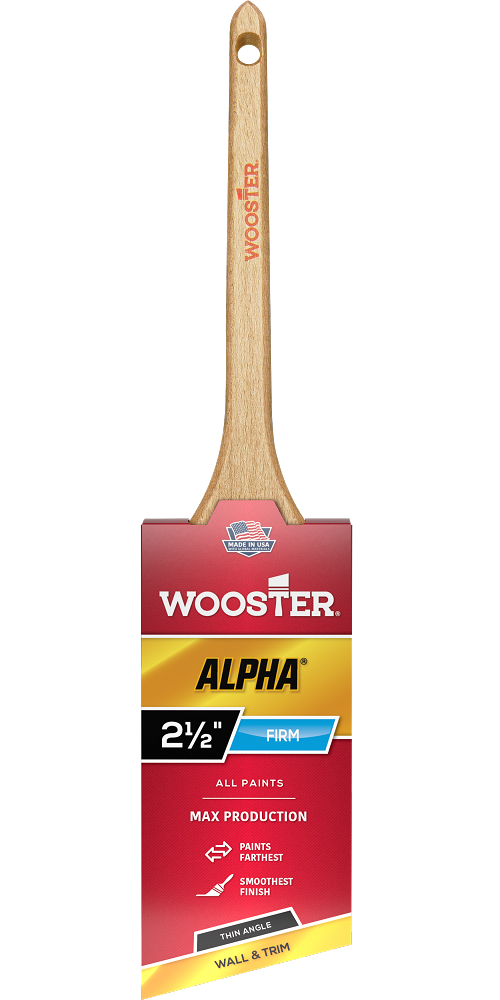 Wooster Alpha Thin Angle Sash Brush 2.5" 