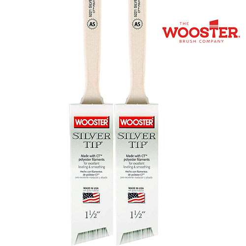  Wooster 5221 Silver Tip Angle  Paint brush, 1-1/2 