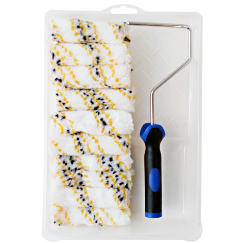Whizz Gold Strip Roller Cover 4"  (10 Pack) 