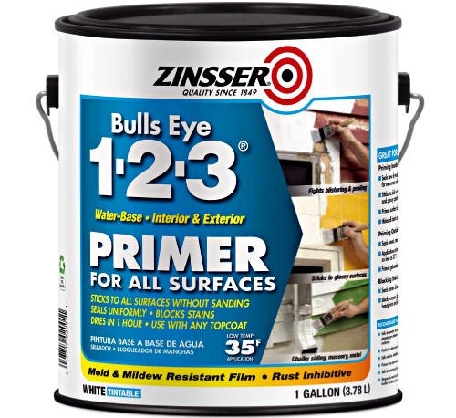 Zinsser Bulls Eye 1-2-3 Primer Gallon 